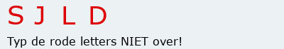 Bevestigingscode