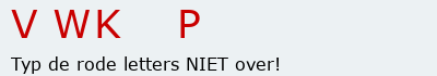 Bevestigingscode