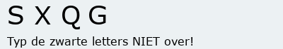Bevestigingscode
