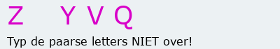 Bevestigingscode