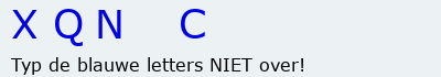 Bevestigingscode
