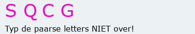Bevestigingscode