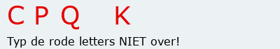 Bevestigingscode