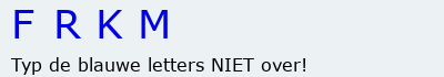 Bevestigingscode