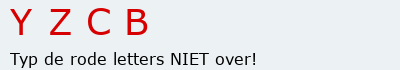 Bevestigingscode