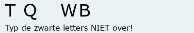 Bevestigingscode
