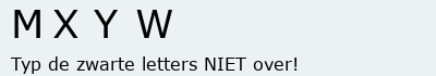 Bevestigingscode
