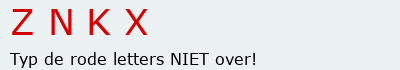 Bevestigingscode