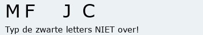 Bevestigingscode