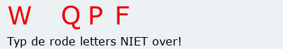 Bevestigingscode