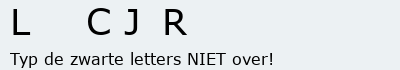 Bevestigingscode