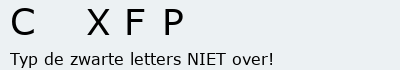 Bevestigingscode