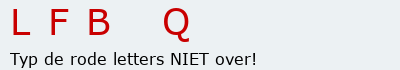 Bevestigingscode
