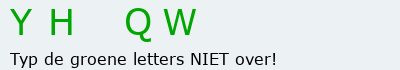Bevestigingscode