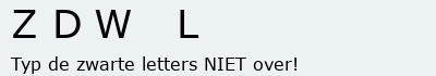 Bevestigingscode