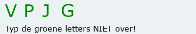 Bevestigingscode