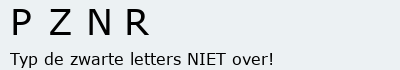 Bevestigingscode