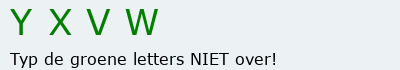 Bevestigingscode