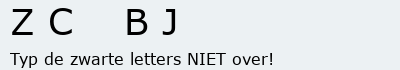 Bevestigingscode