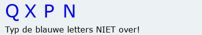 Bevestigingscode