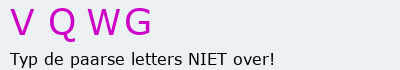 Bevestigingscode