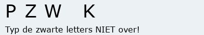Bevestigingscode