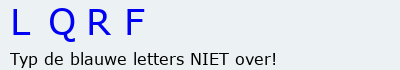 Bevestigingscode