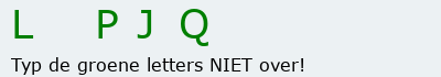Bevestigingscode