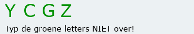 Bevestigingscode