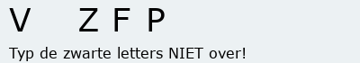 Bevestigingscode