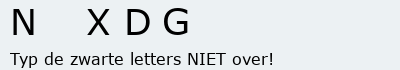 Bevestigingscode