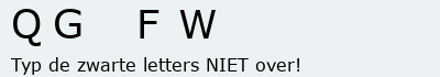 Bevestigingscode