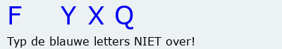 Bevestigingscode
