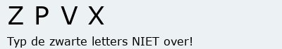 Bevestigingscode