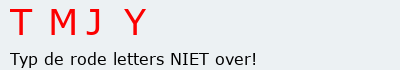 Bevestigingscode