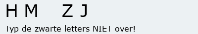 Bevestigingscode