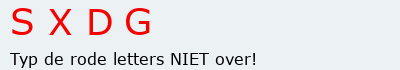 Bevestigingscode