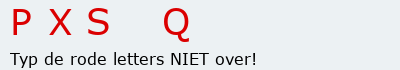 Bevestigingscode