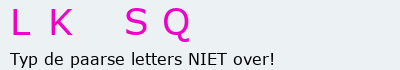Bevestigingscode