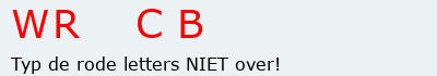 Bevestigingscode
