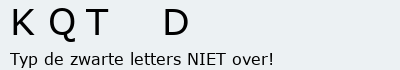 Bevestigingscode