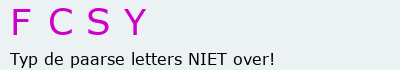 Bevestigingscode