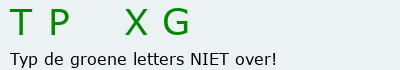 Bevestigingscode