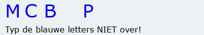Bevestigingscode