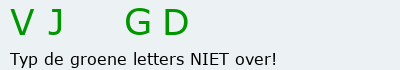 Bevestigingscode