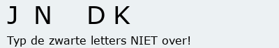 Bevestigingscode