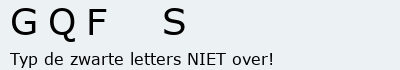 Bevestigingscode