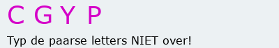 Bevestigingscode