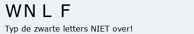 Bevestigingscode