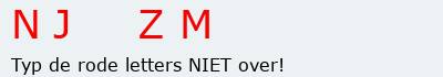 Bevestigingscode